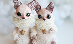 夢幻神獸可愛現身！萌翻天的手作迷你小怪獸 夢幻、神獸、可愛、手作、怪獸、迷你、Oso Polar