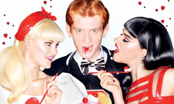 桃花錢財都要旺旺來！不落俗套紅色開運妝    過年、桃花、紅色、唇膏、眼線、美妝流行