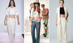 喇叭褲又流行回來了？2014春夏時裝趨勢總整理 2014、春夏、時尚、流行、時裝、喇叭褲、外套