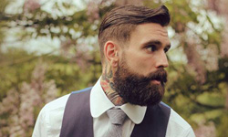 名模搜查線：男子氣概破表！時尚圈中的大鬍子男模 Ilias Petrakis、Fabian Schweizer、Justin Passmore、Johnny Harrington、Ricki Hall