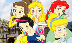 如果她們是同學？迪士尼公主的頂級生活       迪士尼、大學、同學、校園