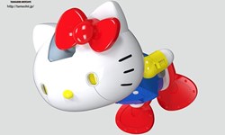 拯救世界的鋼鐵貓來了！超合金Hello Kitty玩具今夏登場 超合金Hello Kitty、凱蒂貓、無嘴貓、凱蒂、ROBOT KITTY