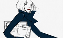 拜見時尚插畫家始祖　畫出法國女人優雅氣質的Garance Doré Garance Doré、Elle、Scott Schuman、The Sartorialist、插畫、時尚、法國、藝術