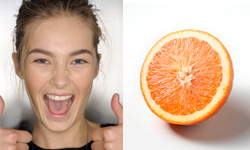 愈吃越漂亮不是夢！讓皮膚更水噹噹的10種食物 VOGUE、漂亮、食物、杏仁、皺紋、疤痕、螃蟹、抗氧化物、柳橙、膠原蛋白、鮭魚
