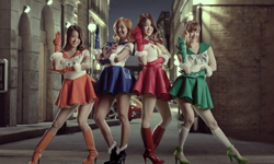 哪來的火星仙子這麼辣？SISTAR化身性感美少女戰士拍廣告 韓國、偶像、團體、元祖、SISTAR