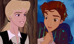 如果迪士尼公主變成男人？帥氣性轉版迪士尼 迪士尼、性轉、LGBT、惡搞、公主