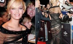 這樣是要怎麼穿內衣？不看白不看女星紅毯透視裝大方秀 內衣、紅毯、透視裝、Gwyneth Paltrow、Jaimie Alexander barely