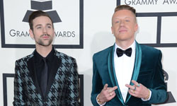 妞快報：第56屆葛萊美音樂大獎紅毯比心機！ 第56屆葛萊美音樂大獎、Grammy Music Award、Pharrell Williams、Miley Cyrus、Ryan Lewis and Macklemore、Daft Punk