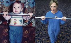 那是我們都回不去的從前　三兄妹翻拍童年舊照送爸媽 翻拍、童年、主題、攝影