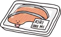 可愛鮭魚成為最新偶像！切片妞週邊商品新鮮上菜 KIRIMI醬、KIRIMIちゃん、三麗鷗、Sanrio、食べキャラ総選挙