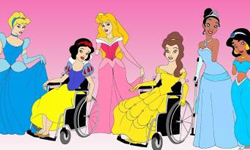 如果白雪公主坐著輪椅……反歧視圖像顛覆你對美的定義 迪士尼、公主、輪椅、截肢、美