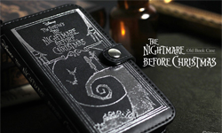 哥德女孩必備！《聖誕夜驚魂》書型手機皮套 迪士尼、哥德、女孩、聖誕夜驚魂、書型