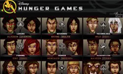 王子公主當貢品互相殘殺！迪士尼版飢餓遊戲比賽開始 迪士尼、飢餓遊戲、惡搞