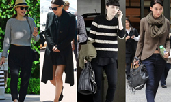 戲外才沒有「龍紋身」！魯妮瑪拉的黑色私服特蒐 魯妮瑪拉、Rooney Mara、私服、穿搭、黑色