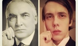 總統不是這樣當滴！模仿歷屆美國總統肖像自拍集 總統、自拍、模仿、肖像、美國總統、杜魯門、Chaz Rorick