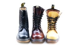 [新聞稿]CHARMING girl 真皮嚴選。街頭個性經典綁帶中短筒馬汀靴 