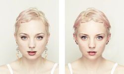 哪一邊的臉比較美？重新定義完美的臉部對稱攝影 臉部、對稱、攝影、Alex John Beck、Both Sides Of Versions