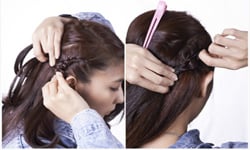 乾淨俐落又帥氣！3步驟簡單完成單邊編髮 VOGUE、頭髪、辮子、半剃頭、綁髪