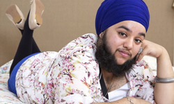 「鬍子讓我更有女人味」 印度鬍鬚妹重拾自信 全臉、鬍子、印籍、女孩、Harnaam Kaur