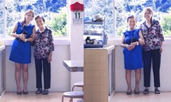 親子換換衣 反轉時尚攝影集Spring-Autumn Spring-Autumn、Qozop、攝影、攝影師、攝影集、新加坡、祖孫、親子、時尚、流行、服裝、換衣