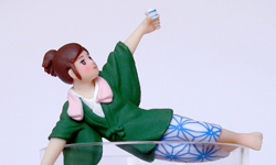 這次不露內褲改泡湯了！辦公室小姐泡湯系列盒玩 辦公室小姐、泡湯、盒玩、フチ子、浴衣