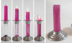 燒不完的蠟燭 藝術家Benjamin Shine的創意設計 Benjamin Shine、藝術家、蠟燭、電話亭、設計、藝術