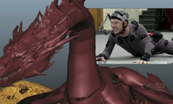 BC特地向爬蟲類請益！《哈比人：荒谷惡龍》釋出幕後拍攝實況 哈比人：荒谷惡龍、幕後、特效、片段、BC、彼得傑克森、史矛格