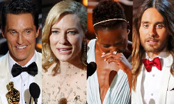 李奧納多慘陪榜！2014奧斯卡得獎名單公佈 奧斯卡、Oscar、紅毯、奧斯卡頒獎典禮、得獎名單