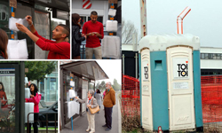 等公車無聊時要幹嘛？藝術家把街頭變成遊樂場 街頭藝術、Fra.Biancoshock、藝術