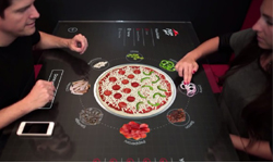 手指滑滑披薩就來！必勝客智慧型互動餐桌 披薩、智慧型、點餐