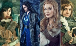 沒看過女矮人是不是？戰鬥民族性轉cosplay《哈比人》 女矮人、戰鬥民族、性轉、性轉版、哈比人