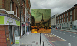 街上憑空出現古代衛兵？穿越時空的倫敦街景 倫敦、藝術、錯位、Shystone、藝術