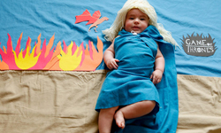 「媽！我上電視了！」萌女嬰的美劇cosplay初體驗 北鼻、萌、封面照、影集、攝影師