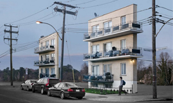 缺少內在的房屋長什麼樣？空虛寂寞的半壁世界攝影 攝影、半壁、房屋、藝術、超現實