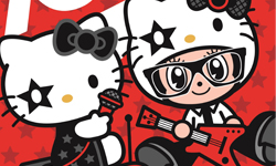STAYREAL力邀Hello Kitty共組搖滾樂團出道  stayreal、HelloKitty、小鼠、貓嘴、阿信