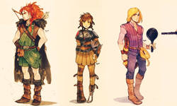 當長髮公主變長髮王子？迪士尼性別轉換插畫 迪士尼、Disney、公主、王子、迪士尼公主