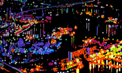 繁華美景竟不是拍出來的！以假亂真的圈圈記號貼紙夜景藝術 夜景、攝影、貼紙、藝術、大村雪乃、日本、Yukino Ohmura、藝術