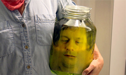 醃人頭，你也可以！恐怖人頭罐惡作劇教學 詭異、噁心、標本、醃人頭、醃頭