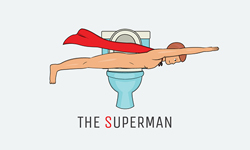 朝氣「勃勃」怎麼尿？圖解男人早上尿尿9式 插畫、惡搞、Ben's Tips、尿尿、晨勃