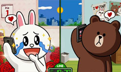 兔兔變心了？LINE最新版廣告揭露熊兔戀第三者 LINE、熊大、兔兔、廣告