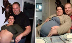 叫我怎麼接受你只是太胖！ 女友假懷5胞胎騙過男友9個月 Paul Servat、Barbara Bienvenue、懷孕、假性懷孕、減肥、肥胖