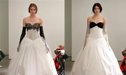 想當壞壞的純白天使！「黑白配」婚紗與婚禮小物精選 Alexa Chung、Vera Wang、婚紗、婚禮、黑白配