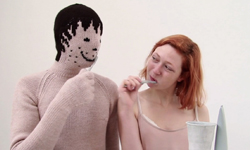 愛人是肉色緊身衣變態？可丟洗衣機的針織男友 Noortje de Keijzer、針織、打毛線、愛情、兩性