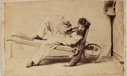 從微醺到醉倒！舊相片幽默拍出酒醉5階段 白眼、翻白眼、恐怖、詭異、陰森、醉酒、喝酒、黑色、幽默、攝影集、分解、分析、剖析、舊相片、老相片、舊照片、老照片、19世紀、Charles Percy Pickering