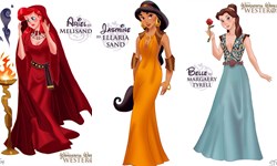 艾莎女王化身龍女　迪士尼公主cosplay權力遊戲 迪士尼公主、權力遊戲、cosplay、插畫、DjeDjehuti