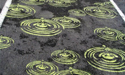 街頭也能成為繽紛樂園！整條馬路都是Roadsworth的創作插畫 Roadsworth、Peter Gibson、街頭、藝術、插畫