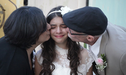 永遠也等不到女兒結婚的那天！癌末父親提前參加11歲女兒的婚禮 結婚、婚禮、感人、癌末、父女、Jim、Josie、Grace