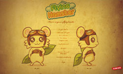 賣萌也能英雄救美 激動派飛天小倉鼠闖天關《Flying Hamster》 App、iOS、 Flying Hamster