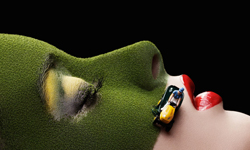 完美臉蛋變成小人偶的遊樂場？精雕細琢的臉部時尚攝影 Juan Sánchez Castillo、時尚、攝影、化妝、園丁