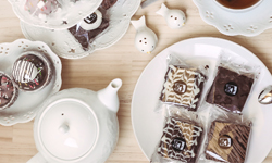 妞專訪：一定要方形才有味道！巧克力控絕不能錯過的Mr.BROWNIES 妞專訪、Mr.BROWNIES、黑熊先生巧克力布朗尼、布朗尼、巧克力